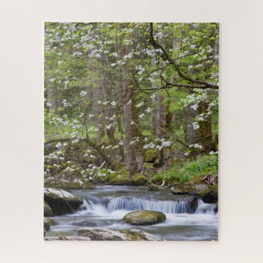 Dogwood Trees | Grote Smoky Mountain, Tennessee Legpuzzel (Verticaal)