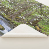 Dogwood Trees | Grote Smoky Mountain, Tennessee Sherpa Deken (3/4)