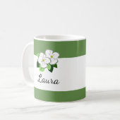 Dogwood-ventilator met Namen Coffee Mugs Koffiemok (Voorkant links)