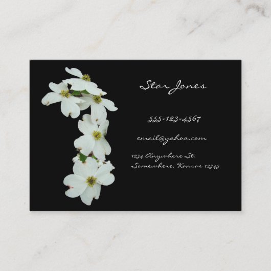 DOGWOOD visitekaartje (Voorkant)