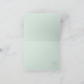 Dogwood Weddenschap Bedankt Opmerking Kaart (Binnen)