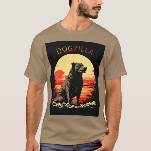 Dogzilla 1 t-shirt (Voorkant)