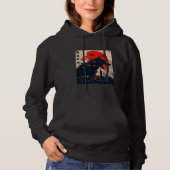 Dogzilla Dog Funny Dog Cadeaus voor Mannen Vrouwen Hoodie (Voorkant)