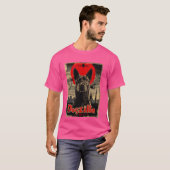 Dogzilla Dog Funny Dog Cadeaus voor Mannen Vrouwen T-shirt (Voorkant volledig)