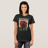 Dogzilla Japanse Dobermann Hond Huisdier Eigenaa T-shirt (Voorkant volledig)