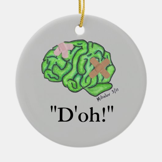 "D'oh!" ornament (Voorkant)