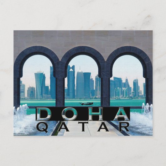 Doha Briefkaart (Voorkant)