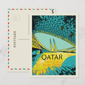 Doha Faculteit islamitische studies illustratie Qa Briefkaart