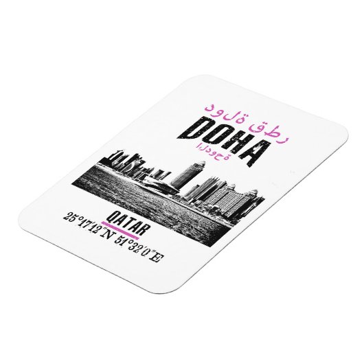 Doha Magneet (Linkerzijde)