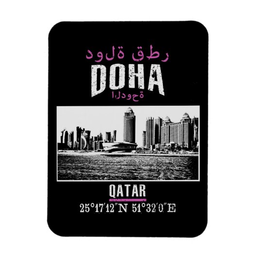 Doha Magneet (Verticaal)