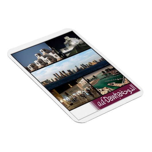 Doha - Mozaïek - Qatar - Magnet Magneet (Rechterzijde)