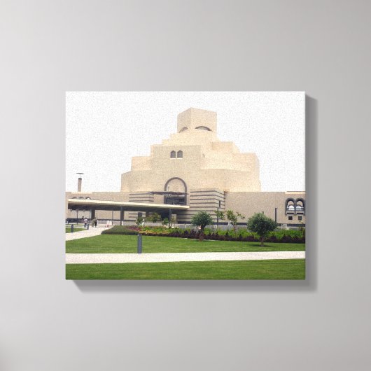 doha museum canvas afdruk (Voorkant)