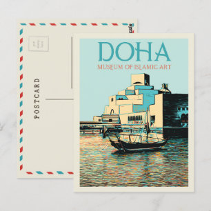 Doha Museum of Islamic Art Illustration Qatar Post Briefkaart