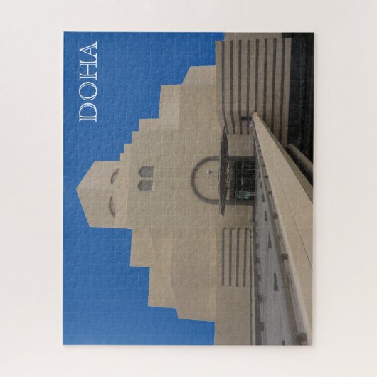 doha museum qatar legpuzzel (Verticaal)