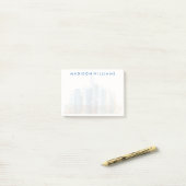Doha, Qatar | City Skyline Post-it® Notes (Op bureau)