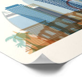 Doha, Qatar | City Skyline Poster (Hoek)