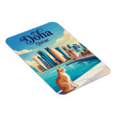 Doha Qatar Magneet (Rechterzijde)