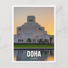 Doha Qatar Museum Islamitische Kunst Reizen Briefkaart