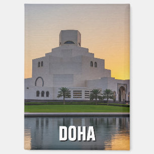 Doha Qatar Museum Islamitische Kunst Reizen Magneet