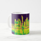 Doha Qatar Skyline Koffiemok (Voorkant links)