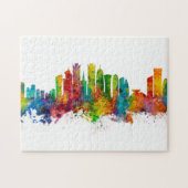 Doha Qatar Skyline Legpuzzel (Horizontaal)