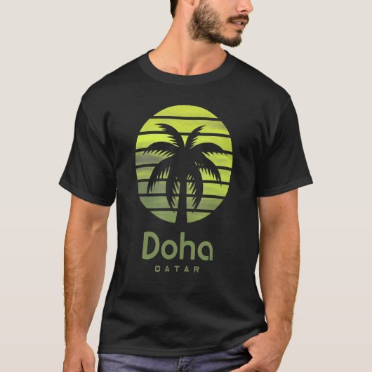 Doha Qatar T-shirt (Voorkant)