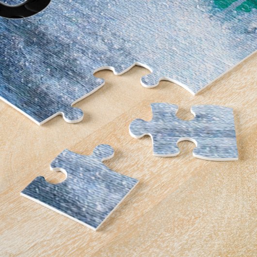 Doha Square Puzzle Legpuzzel (Zijkant)