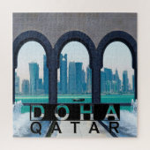 Doha Square Puzzle Legpuzzel (Verticaal)