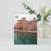 doha water qatar briefkaart (Staand voorkant)