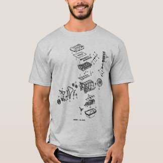 DOHC ontploft met logo achter T-shirt