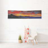 Doheny snackbar Zuid bij zonsopgang Spandoek (Insitu)