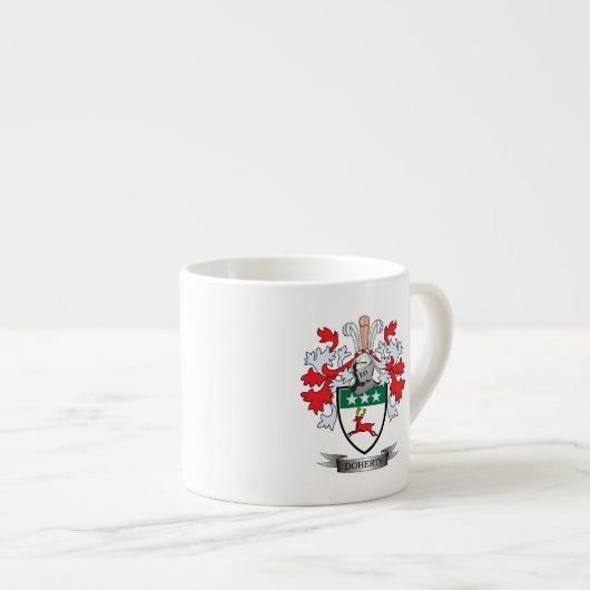 Doherty Coat of Arms Espresso Kop (Voorkant rechts)