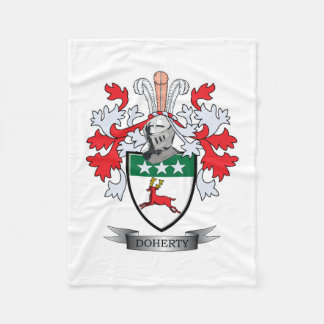 Doherty Coat of Arms Fleece Deken