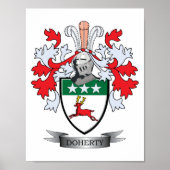Doherty Coat of Arms Poster (Voorkant)