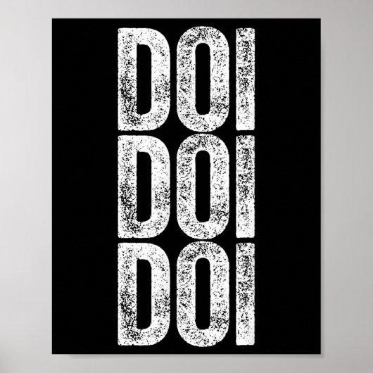 Doi Doi Doi Brainrot Gen Alpha Slaapje 67 Zes Zeve Poster (Voorkant)