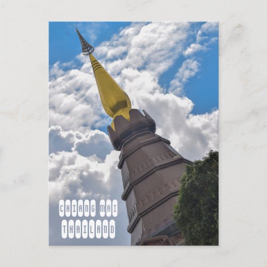Doi Inthanon in Chiang Mai Thailand Briefkaart (Voorkant)