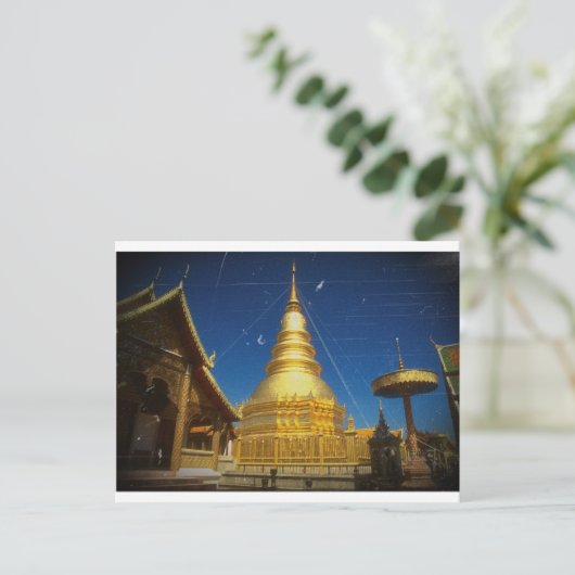 doi suthep tempel in chiangmai briefkaart (Staand voorkant)