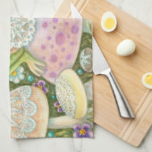 Doilies maken een Hoppy Home FROG 3 KEUKENHANDDOEK (Quarter Fold)