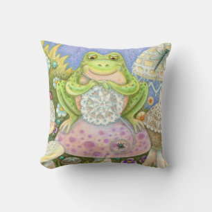 Doilies maken een Hoppy Home FROG SIERKUSSEN