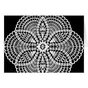 Doily Art Kaart