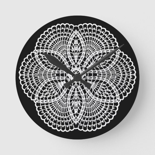 Doily Art Ronde Klok (Voorkant)