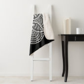 Doily Art Sherpa Blanket Sherpa Deken (In situ)