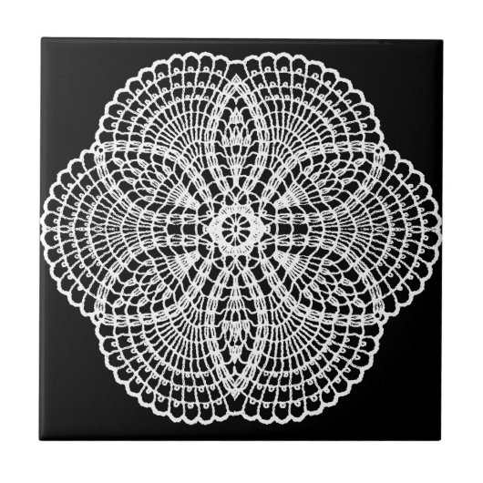 Doily Art Tegeltje (Voorkant)