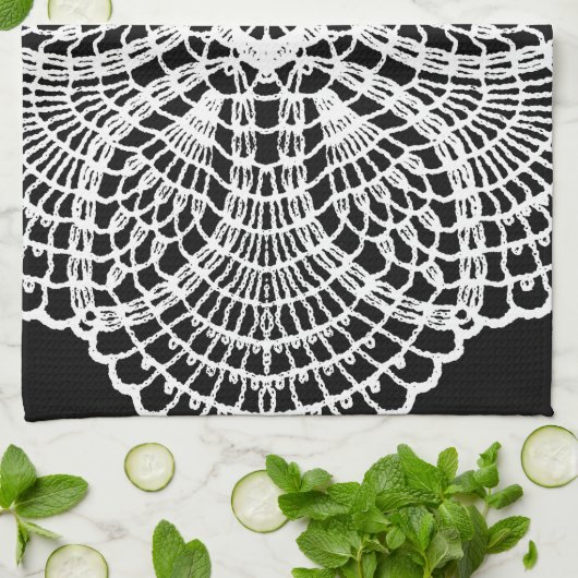 Doily Art Theedoek (Gevouwen)