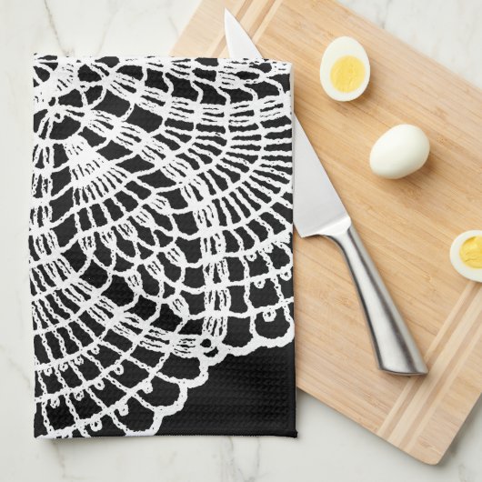 Doily Art Theedoek (Quarter Fold)