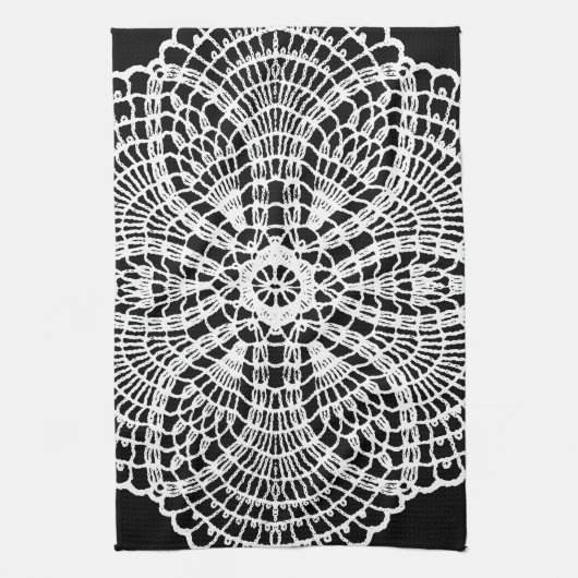 Doily Art Theedoek (Verticaal)