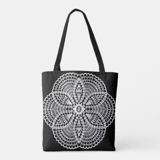 Doily Art Tote Bag (Achterkant)