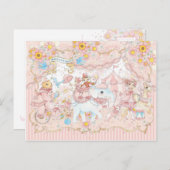 Doily Circus Briefkaart (Voorkant / Achterkant)