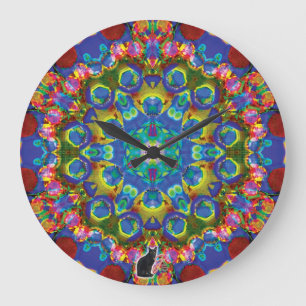 Doily Kaleidoscoop Grote Klok