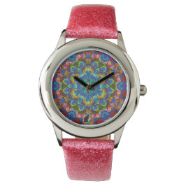 Doily Kaleidoscoop Horloge